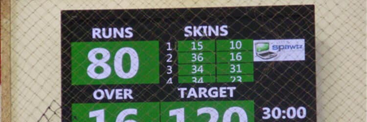 It won’t be long before we are using the new score…