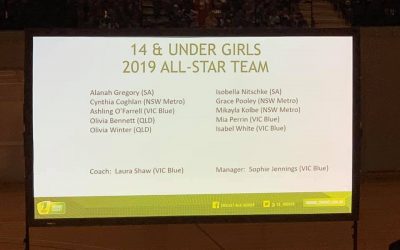 Under 14s Girls CONGRATULATIONS 3 NSW Players in the All-Star team Grace, Cynthi…