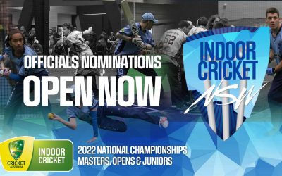 Indoor Cricket NSW – 2022 Official Nomination…