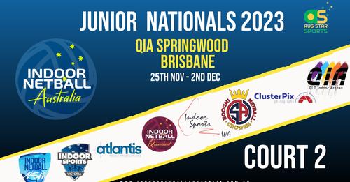 Junior Nationals Court 2 – QIA Springwood Brisbane by Atlantis Digital