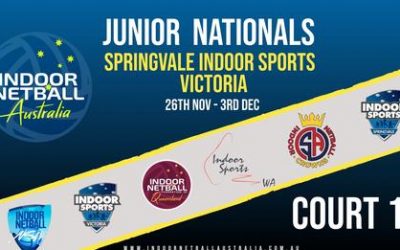 Junior State Indoor Netball Nationals Court 1