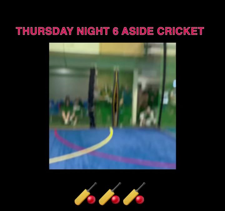 Looking for Thursday night indoor cricketers  $13…