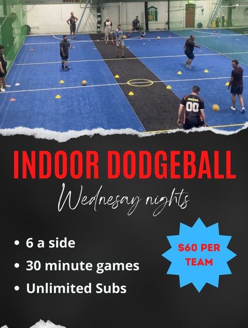 We have our indoor dodgeball running every Wednes…